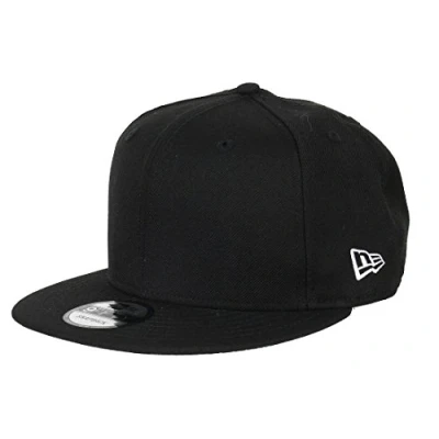 Image of New Era Blank Black 9Fifty Snapback Cap
