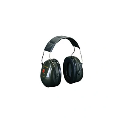 Image of 3M PELTOR Optime II Earmuffs, 31 dB, Green, Foldable, H520F 409 GQ