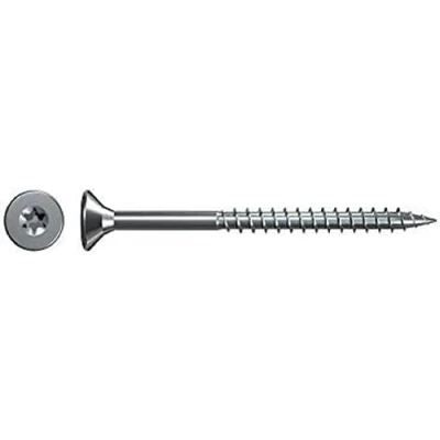 Image of fischer Chipboard Screw 5.0 x 50 Countersunk Head Blue Galvanised Partial Thread Inner