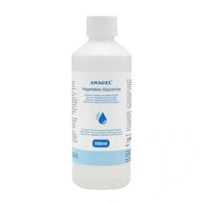 Image of Vegetable Glycerine EP/USP Grade, NON GMO, Colourless and Odourless 500ml