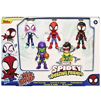 Image of Hasbro Marvel Spidey and His Amazing Friends Figure Collection