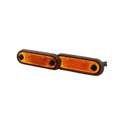 Image of 12986584 Side Marker Light HELLA 2PS 959 788 002 LED lateral installation 24, 12V Screw Connection, Fitting