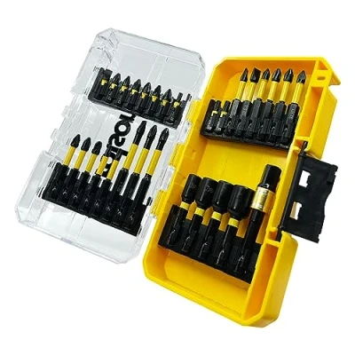 Image of Rolson Impact Driver Set 29 Pieces: Various Fitting and Sizes inc nut Spinners in Storage case 30326