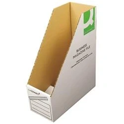 Image of Q Connect Business Magazine File W100xD230xH300mm White KF21659