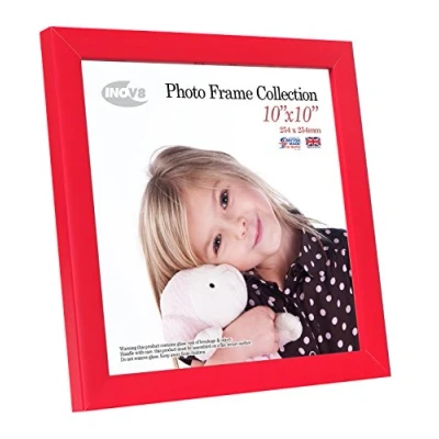 Image of Inov8 Framing PFVS RERE 1010 Photo Frame Regal Red 10x10 1PK, Wood