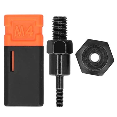 Image of M4 Rivet Nut Gun Head Manual Pull Female Riveter Tip Alloy Steel Threaded Mandrel Industrial Supplies