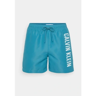Image of Calvin Klein Swimwear Drawstring Swimming shorts, Men&#039;s, Size: Medium, Storm blue