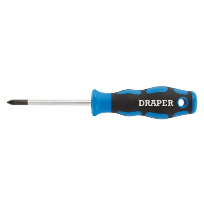 Image of Draper Soft Grip PZ TYPE Screwdriver, No.1 x 75mm