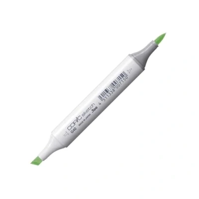 Image of Copic Sketch Coloured Marker Pen (G 40) Dim Green, For Art &amp; Crafts, Colouring, Graphics, Highlighter, Design, Anime, Professional Beginners, Supplies Colouring Books