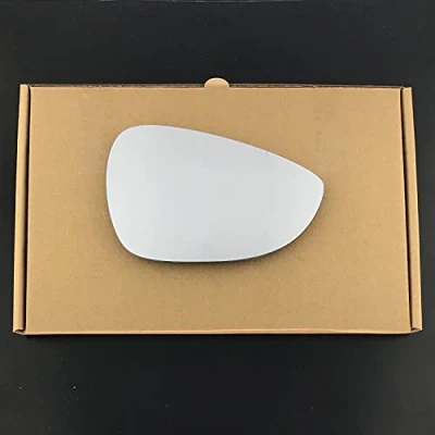Image of Fits Ford Fiesta, For 2013 to 2017 Convex Wing Mirror Glass RIGHT HAND (UK Driver Side)
