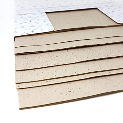Image of Artway Tree Free Lemongrass Paper Pack 24 x 150gsm A4 Sheets Plant Fibre for Arts &amp; Crafts