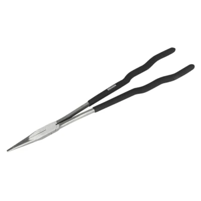 Image of Siegen Needle Nose Pliers Extra Long 400mm Straight