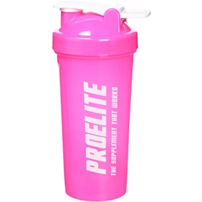 Image of ProElite V4 Mixable Protein Shaker Bottle, 600 ml, Pink