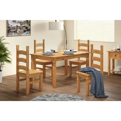 Image of Mercers Furniture Trade Corona 5&#039;0&quot; Dining Table &amp; 4 Chairs