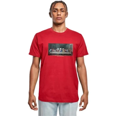Image of Mister Tee Men&#039;s Mt1187 Can&#039;t Hang with Us T Shirt, Burgundy, XL