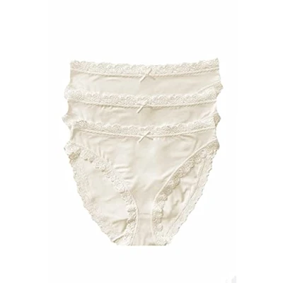 Image of Nina von C. Women&#039;s Pack of 3 Briefs Multiple Packs 16 20 584 99 Champagne 14
