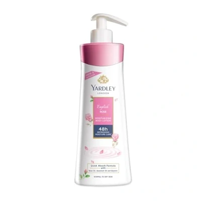 Image of Yardley London English Rose Hand &amp; Body Lotion for Women, 350ml