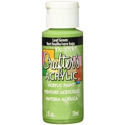 Image of DecoArt Acrylic Paint, Leaf Green, 59ml