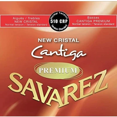 Image of Strings for Classic Guitar New Cristal Cantiga Premium Set Normal Tension
