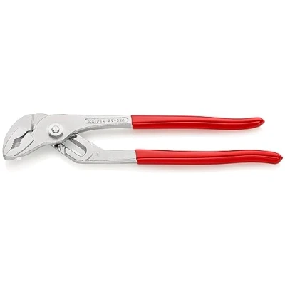 Image of Knipex Water Pump Pliers with groove joint chrome plated, plastic coated 250 mm 89 03