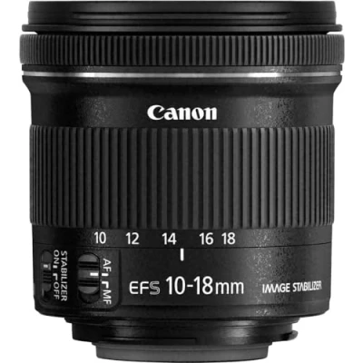 Image of Canon EF S 10 18mm f/4.5 5.6 IS STM Lens