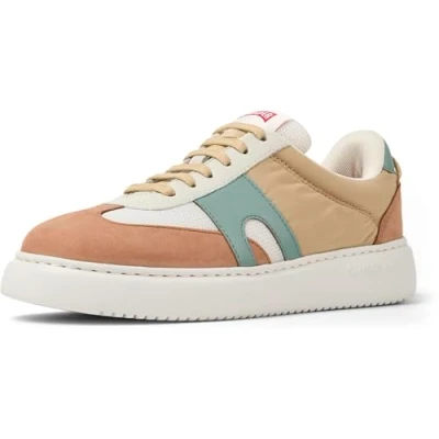 Image of Camper Runner K21 Trainers, Women&#039;s, Size: 8, Weiß beige Polyester