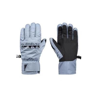 Image of Quiksilver Cross Gloves, Men&#039;s, Size: Medium, Grey