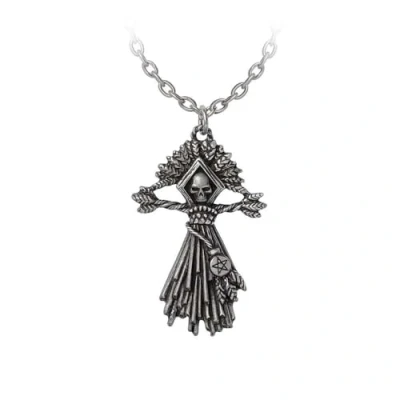Image of Alchemy Corn Witch Pewter Pendant