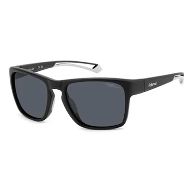 Image of Sunglasses Polaroid Pld 7052/s col. 003/e3 Uomo Geometrica Nero