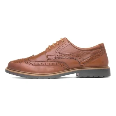 Image of Hush Puppies Women&#039;s Verity Brogue Oxford, Tan, 3 UK