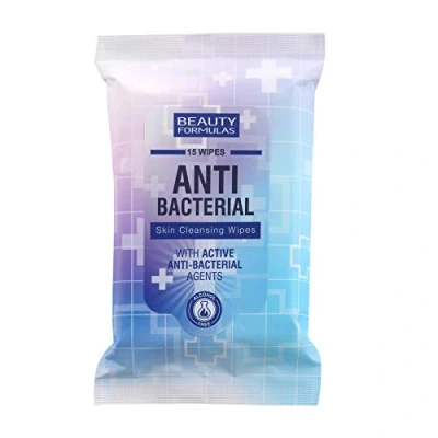Image of Beauty Formula Anti Bac Skin Cleansing Wipes 15&#039;S
