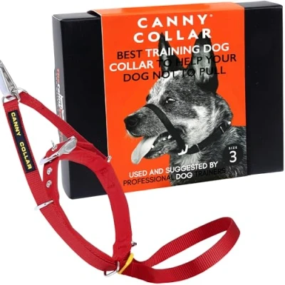Image of Canny Collar No Pull Dog Head Collar, Lead Training Harness, that stops pulling Easy to fit, simple use, kind, safe, comfortable