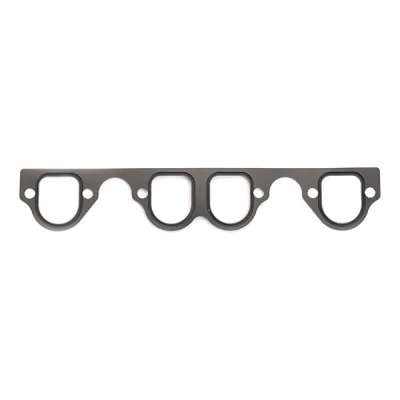 Image of 028129717D, 28129717D Intake Manifold Gasket FEBI BILSTEIN 102622 Steel VOLKSWAGEN: Golf 4, AUDI: A4 B6 Avant, SKODA: Fabia I Hatchback
