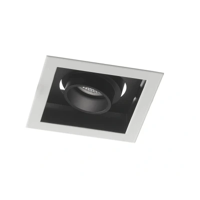 Image of APOLLO LED Recessed Adjustable Downlight Black 1600lm 3000K 15x15x9.4cm