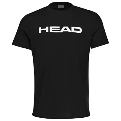 Image of HEAD Unisex Kids Club Ivan T shirt Jr Shirt, Black, 176 UK