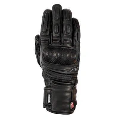 Image of Oxford Women&#039;s Hamilton Waterproof Motorcycle Glove, Tech Black, S