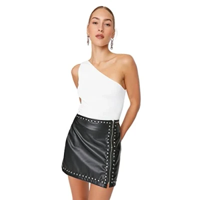 Image of Trendyol Skirt Black Mini