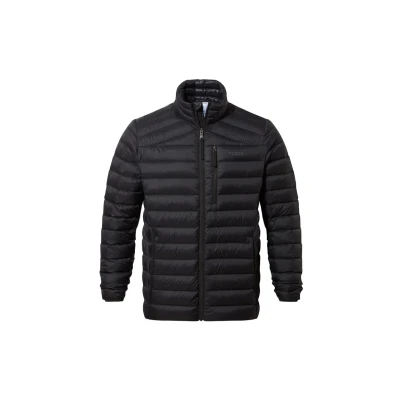 Image of TOG24 North Mens RDS Certified Down Short Jacket Ultra Warm 90% Duck Superior Insulation Coat Which Packs Away Conveniently Into Chest Pocket &amp; Doubles Up As Travel Pillow