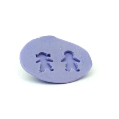 Image of MyTinyWorld Dolls House Miniature Gingerbread Man and Woman Mould
