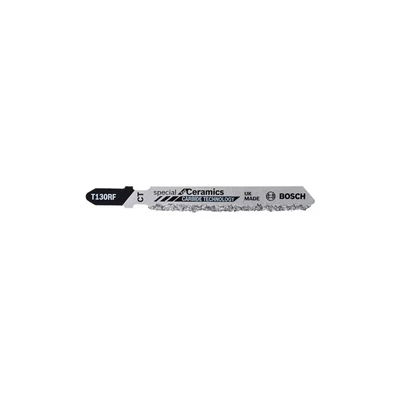 Image of Bosch 3x PRO Soft Tile T130RF Jigsaw Blade (for Tiles, Length 83 mm, Professional Accessory Jigsaw)