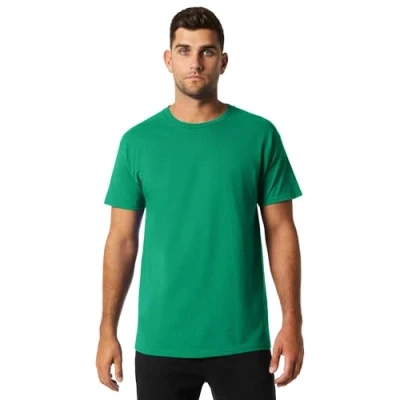 Image of Adult Ultra Cotton 6 oz. T Shirt KELLY GREEN XL