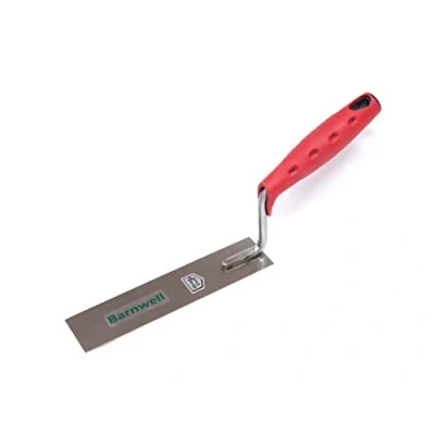 Image of Barnwell Stainless Steel Margin Trowel 1 1/2&quot; 40mm Plastering Soft Grip Handle