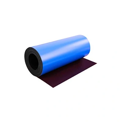 Image of MagFlex® Flexible Matt Blue Magnetic Sheet for Creating Pictures, Artwork, Signs or Displays 300mm Wide 5m Length