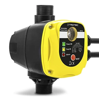 Image of TROTEC Electronic Pressure Switch TDP DS Pump Control Monitor for Domestic Waterworks Garden Pumps (max. 10 bar) Without Plug