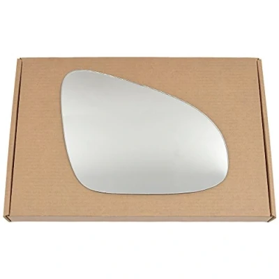 Image of Less4spares Wing Mirror Glass Right Compatible with Toyota Yaris 2012 2020 STICK ON Driver Off Side Convex