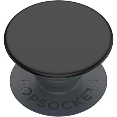 Image of PopSockets : PopGrip Basic Extendable base and grip for smartphones tablets [Top Not Replaceable] Black