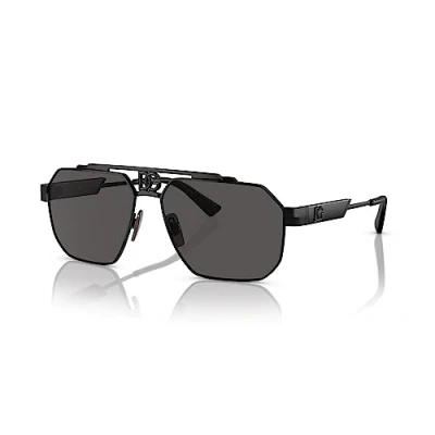 Image of Dolce&amp;Gabbana Sunglasses, Men&#039;s, Size: 59, Black