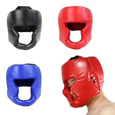 Image of 3 Helmet Protector for MMA Boxing, PU Wrestling Headwear, Boxing Headgear Head Protection, Helmet, Equipment Protection