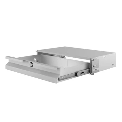Image of Stalflex Server Rack Shelf Drawer 19 inch 2U 270mm Heavy Duty Steel Network Equipment &amp; Cabinet Universal compatible with cabinets, Rails and Racks