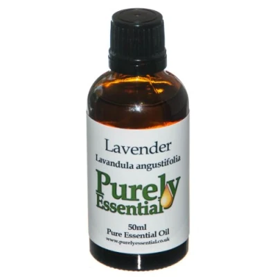 Image of Lavender Essential Oil 50ml Pure and Natural, Purely